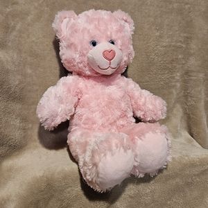 Build A Bear Pink Cuddles Teddy Bear Plush